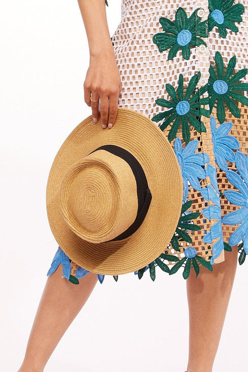 Straw Safari Sun Hat - Natural